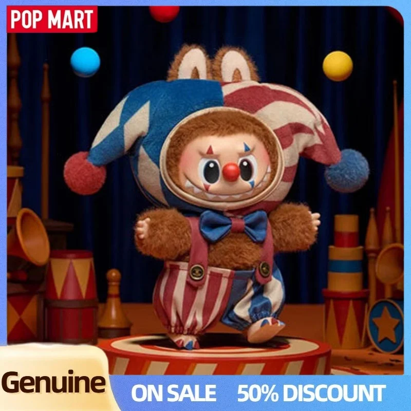

New POPMART Why So Serious Series vinyl Plush Blind Box Labubu Dimoo Molly Crybaby Toy Pendent Decor Halloween Gift Mystery Box