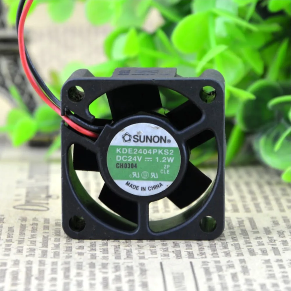 

for Sunon KDE2404PKS2 40mm 24V DC Cooling Fan 4020, 8200 RPM, Magnetic Bearing, High Airflow Server, 3D Printer, Router, PSU
