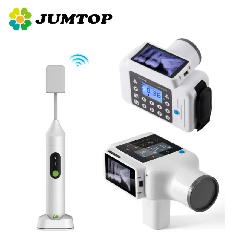 

JUMTOP Handheld X-Ray Machine with Digital Wireless Intraoral Sensor, Visualize X Ray Camera