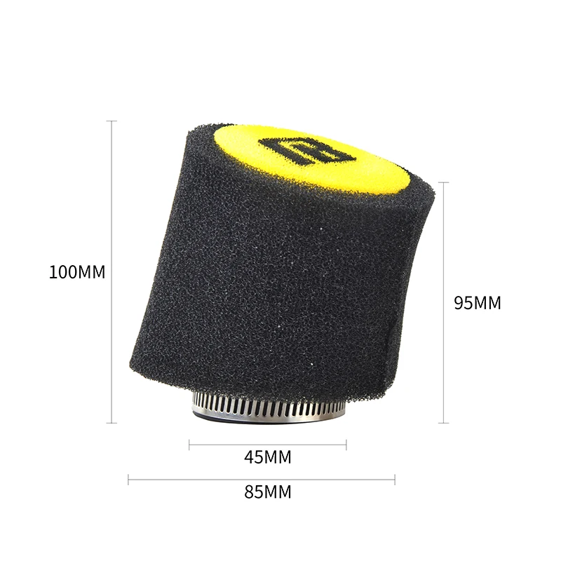 NIBBI Motorrad PZ20 20mm Vergaser 45mm Schwamm-Luftfilter-Kit für Honda Wave 125 XRM125 Dream EX5 110-125CC Motocross – Detail 5