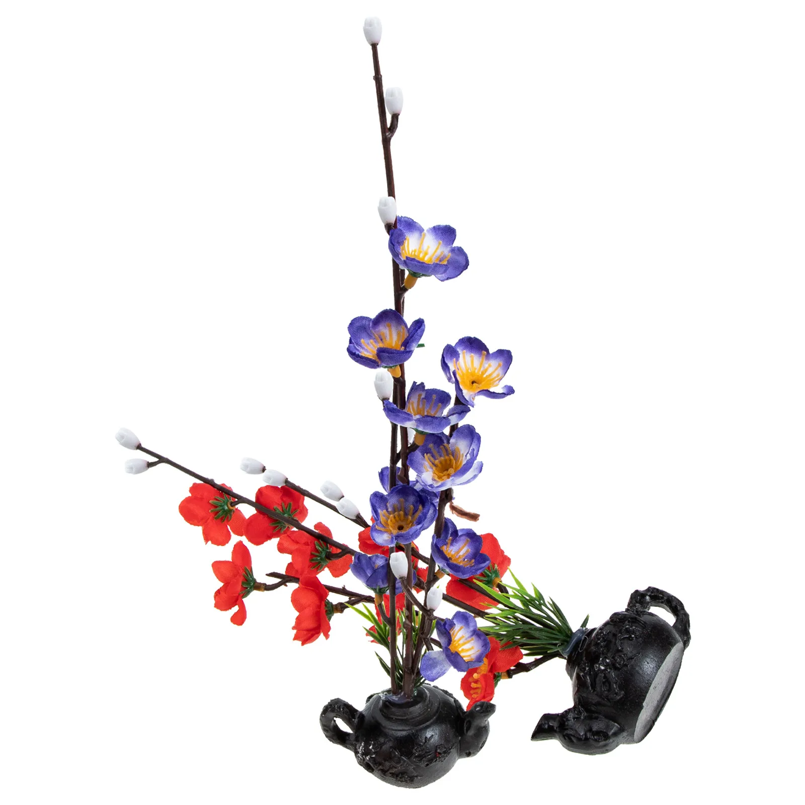 

2pcs Sashimi Flower Ornament Realistic Artificial Decorative Flowers Cold Dish Decoration For Sushi Plate Diy Hotel Tableware