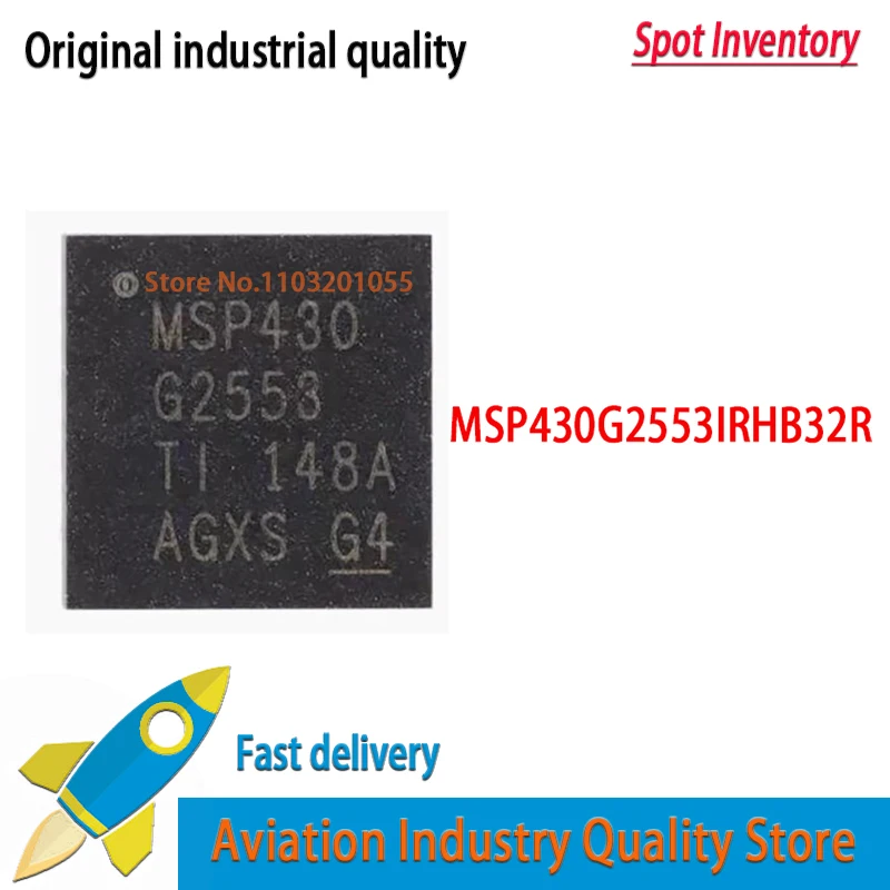 10pieces MSP430 G2553 MSP430G2553 MSP430G2553IRHB32R QFN-32 Quality Brand New