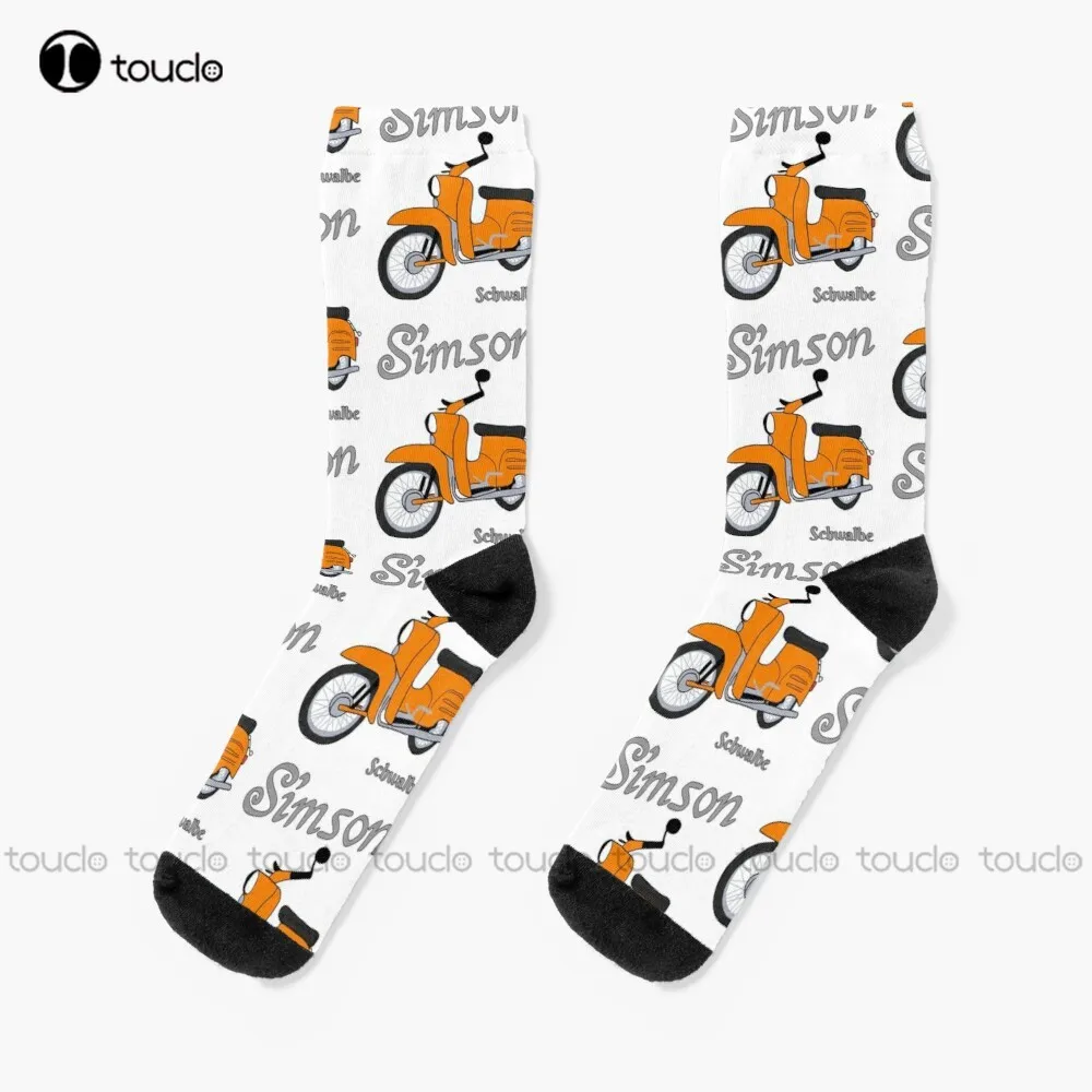 Simson Schwalbe Socks Sock Boots Street Skateboard Socks Unisex Adult Teen Youth Socks Comfortable Best Girls Sports Funny Gift