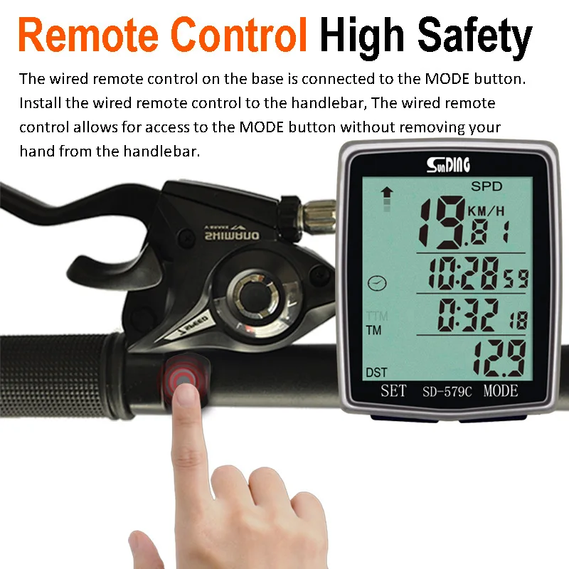 

Таблица кодов велосипеда, таблица беспроводных кодов, одометр, спидометр с подсветкой