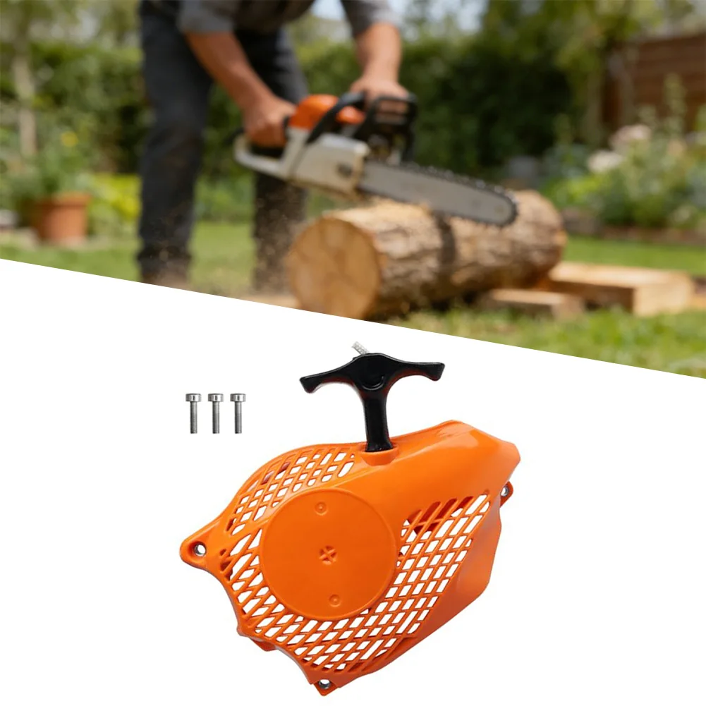 for chainsaw Starter As Shown Recoil Starter Plastic Pulling Disk Replacement Starter Part Easy To Install For CS-2511T