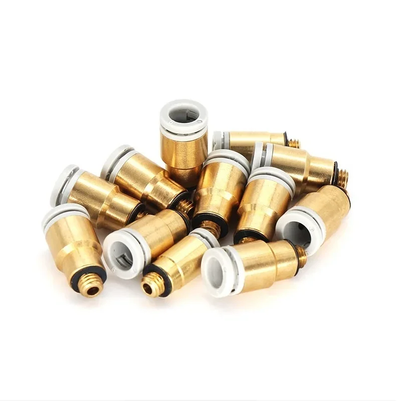 Conector de junta pneumática cabeça reta hexágono KJS03-M3 KJS03-M5 KJS23-M3 KJS23-M5 KJS04-M3 KJS04-M5 KJS04-01S KJS06-M3 KJS