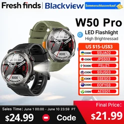 [Anteprima mondiale] Smartwatch Blackview W50 Pro Display HD da 1,45