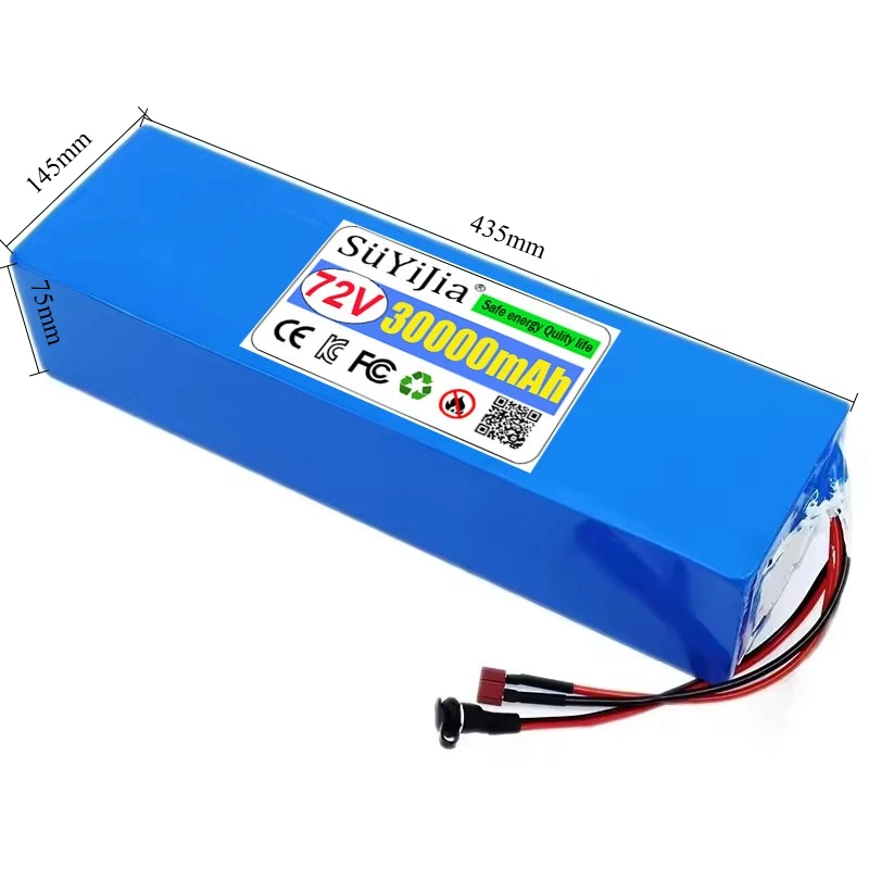 72V 30Ah 21700 20S6P Lithium B - Electric Bicycle Battery 72V 30Ah recension och pris