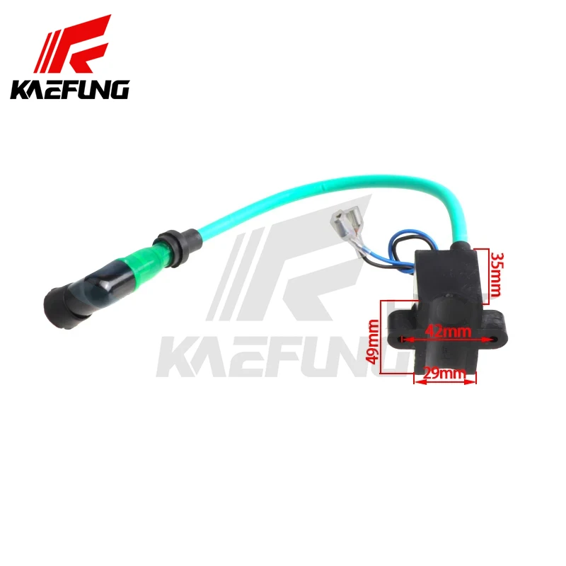 Motorrad Zündspule Box Motorrad Zubehör CDI Zündspule Magneto Für 49cc 60cc 80cc 2-Takt Motor Fahrrad – Detail 5