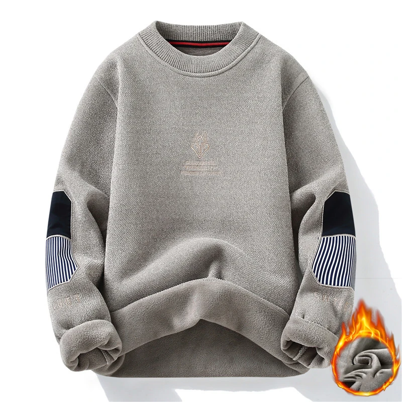 Pullovers Sweater For Men Men's Clothing Men's Sweat-shirt Spring Casual Streetwear Knit Autumn Fashion Hombre Warm Solid Male