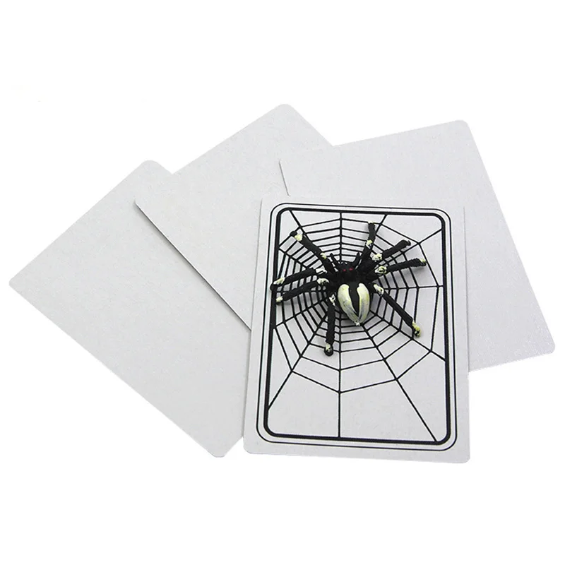 Spider And Net Magic Tricks Card Appearing Magica Magician Closed Up Illusions Gimmick Props Magie The Web Trick Card Magia