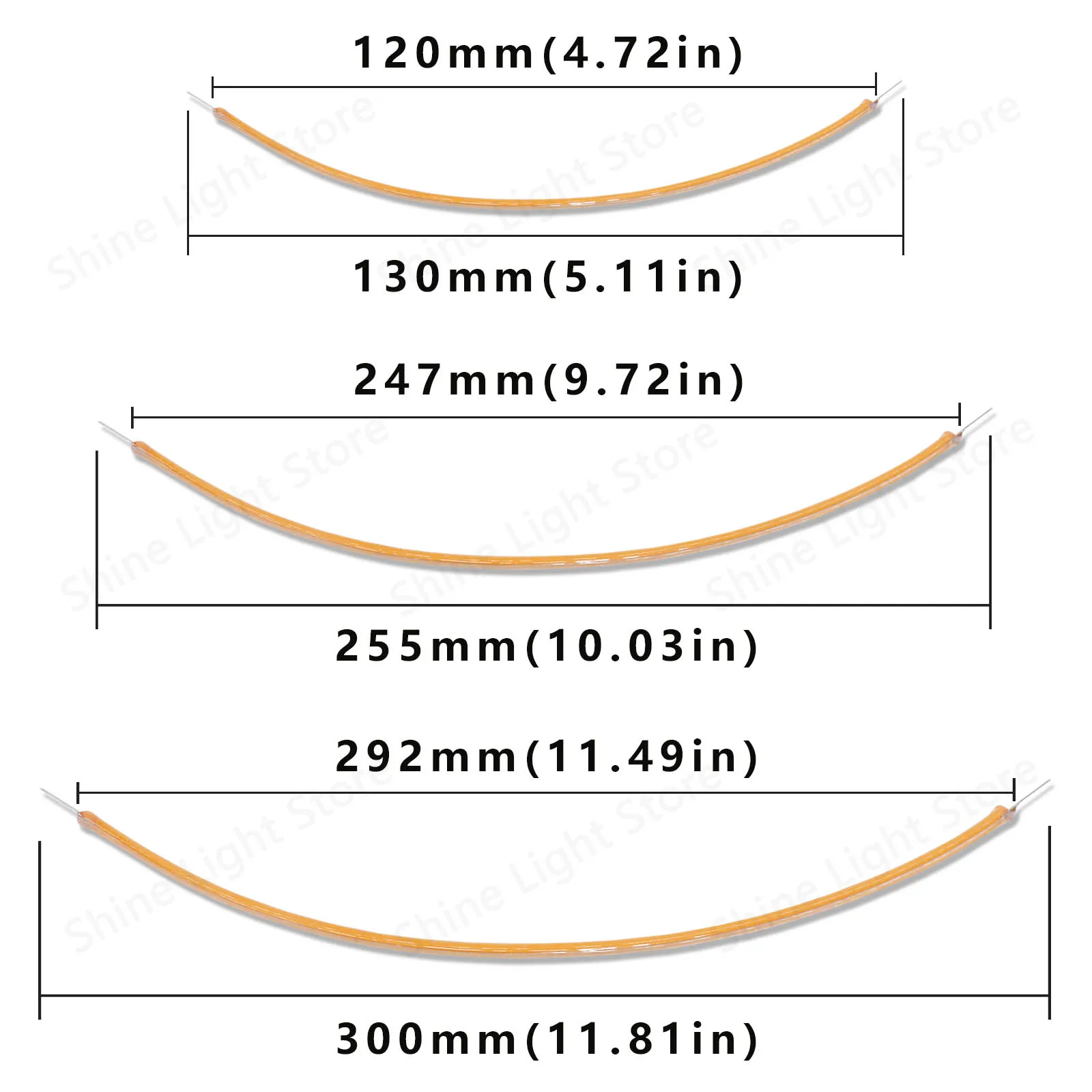 5pcs 10pcs Purple DC3V COB LED Flexible Filament Purple 130mm 255mm 300mm Party Festival Bar Light Bulb Accessories DIY