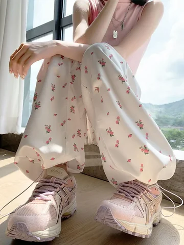 Белые карго брюки Matakawa