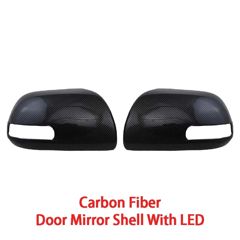 ترقية السيارة غطاء مرآة الباب الكسوة لتويوتا 4 عداء N280 Estima AHR20 إنوفا 2010 2011 2012 2013 اكسسوارات الرؤية الخلفية للسيارة