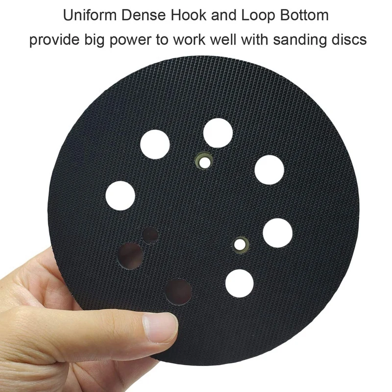HOT-5 Inch 8 Hole Sander Hook And Loop Replacement Sanding Pad For Makita BO5010,BO5030/K,BO5031K,BO5041K,XOB01Z Sander