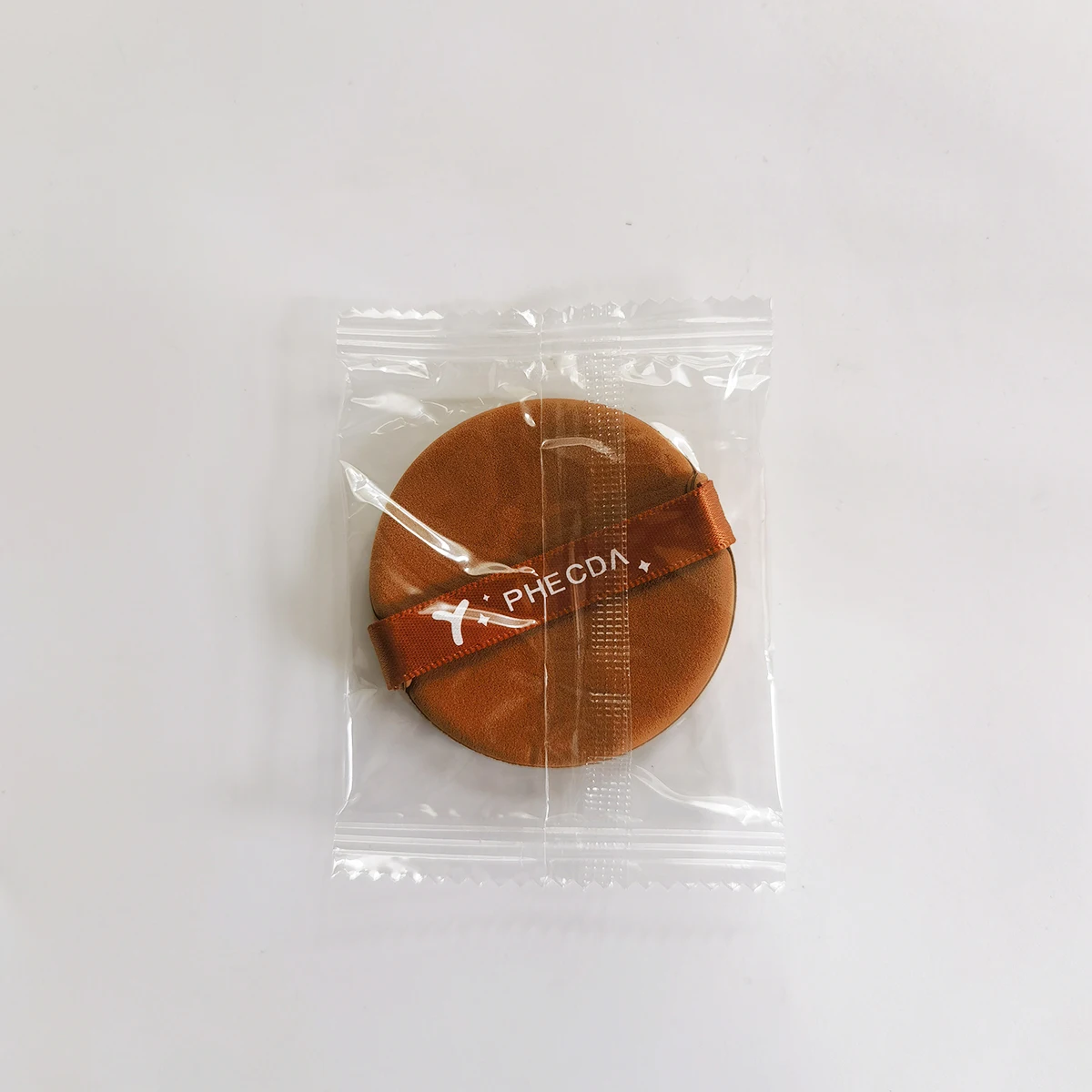 10 pçs maquiagem puff ferramentas de maquiagem accessorie conjunto de sopro de maquiagem uso seco adequado para fundação pó puffs não comer pó laranja