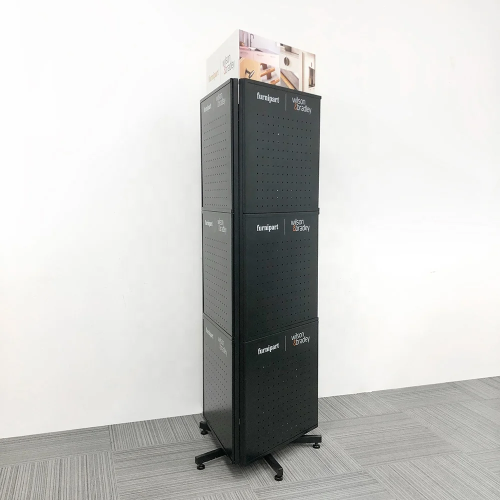 Metal Retail Shop Accessory Display Rack Rotating