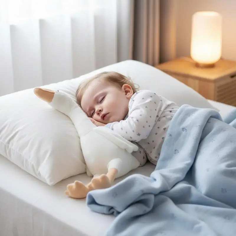Long Neck Goose Stuffed Plush Doll Adorable Soft Large Plushie Toy for Girls Kids Sofa Bed Room Decor view 2