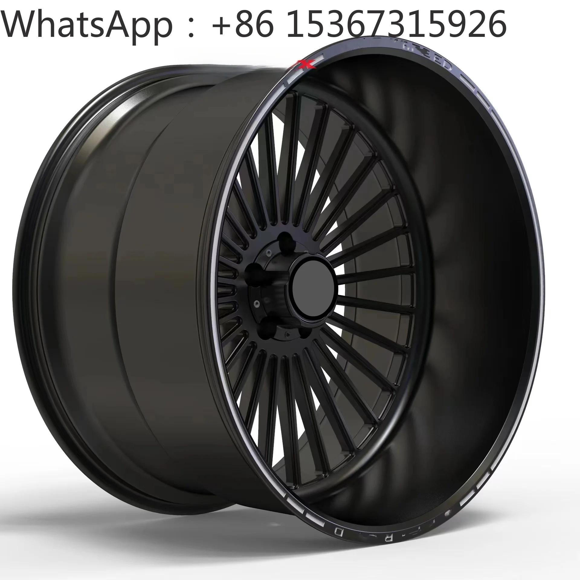 Rines de Aleación Forjada Todoterreno Deep Dish 4x4 de 24 y 26 Pulgadas, 5x127 PCD, Diseño de 5 Birlos para Vehículos Todoterreno