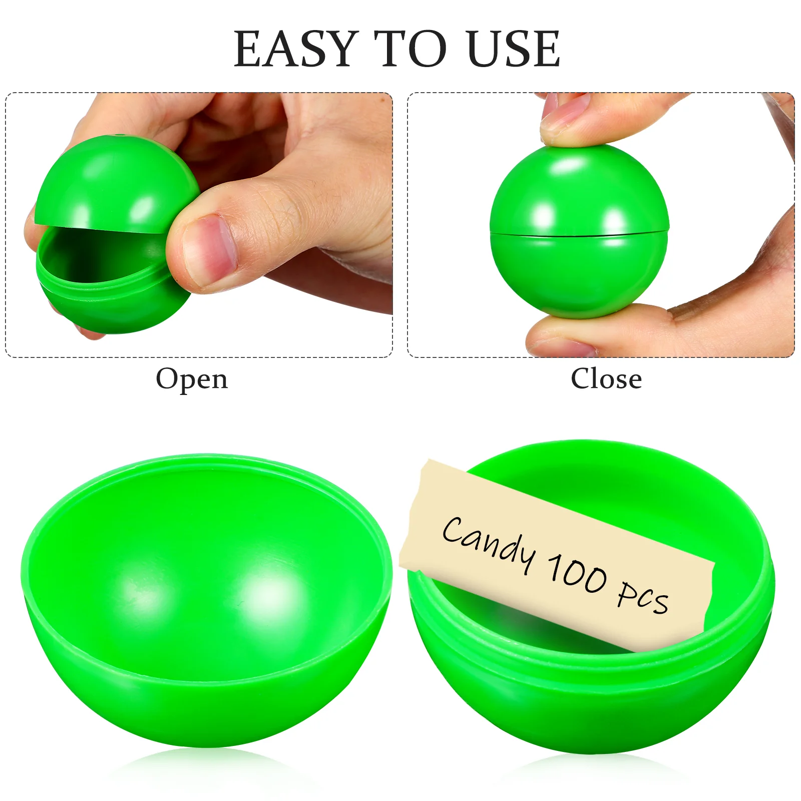 25 Pcs Ball Ballon Raffle Drawing Balls Game Pingpong for Lottery Plastic Seamless Party Colored Picking Activity Props