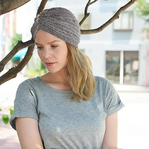 Imagen 2 del producto Moda novedosa, turbante Hijab para Mujer, sombreros dorados brillantes, turbante indio musulmán, diadema de doble capa, pañuelo para la cabeza elástico suave para Mujer