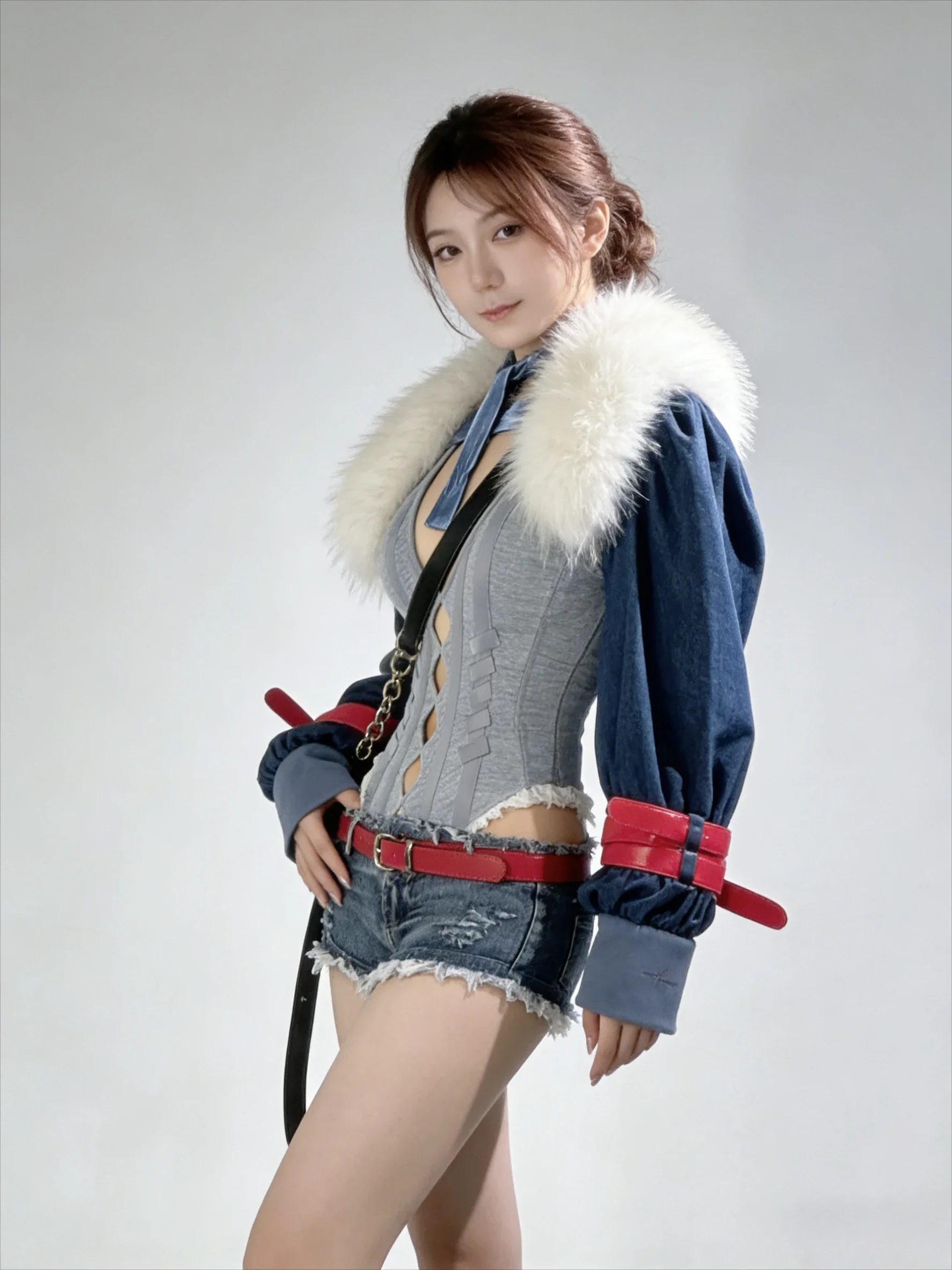 

Game Victoria Νίκη: Ayanami Rei あやなみ レイ Cosplay linked Nikki's latest gorgeous Halloween role-playing costume a