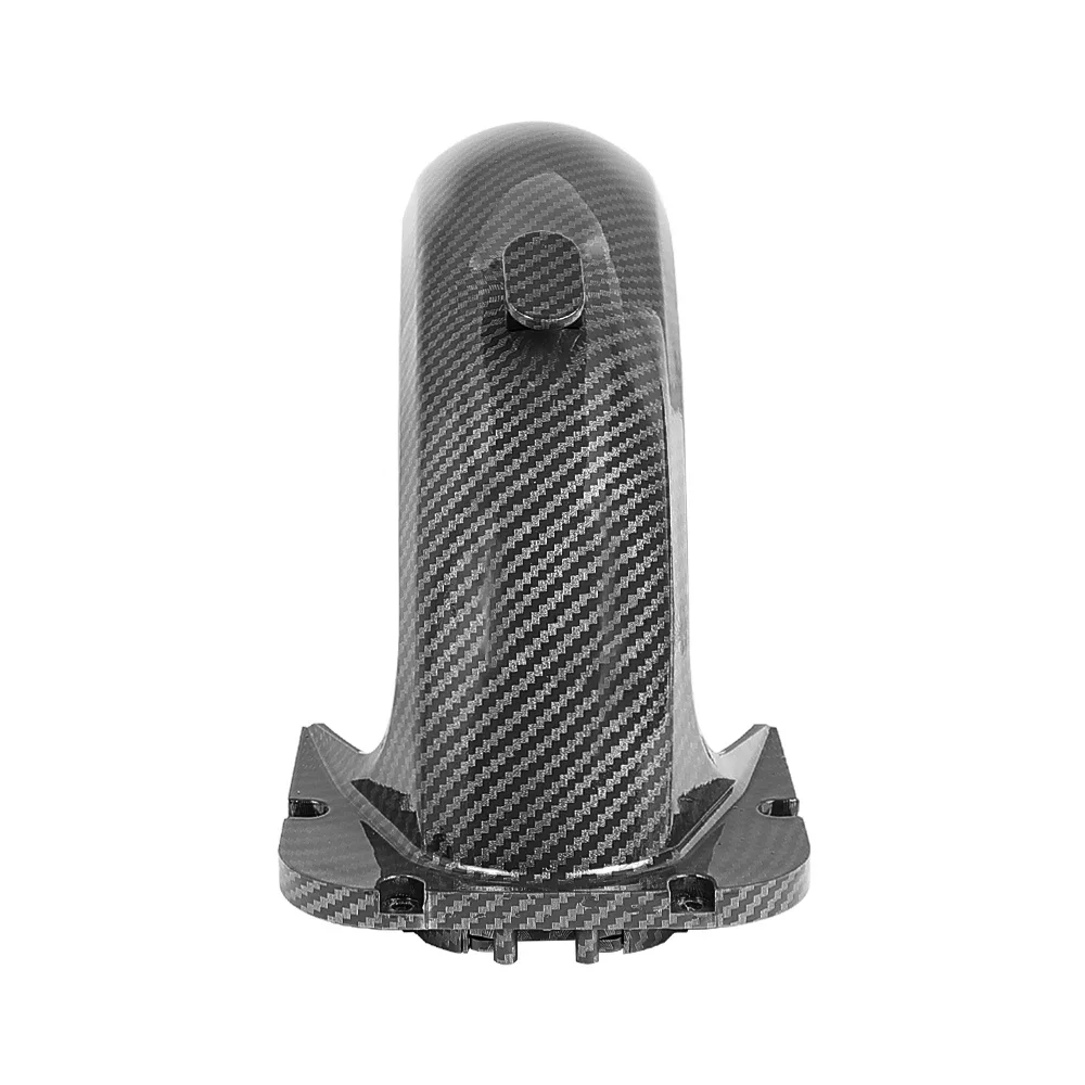 Vorne Hinten Kotflügel Zubehör Kit Für Ninebot Max G30 Elektrische Roller Carbon Fiber Fender Flügel Mit Bremslicht Teil – Detail 14