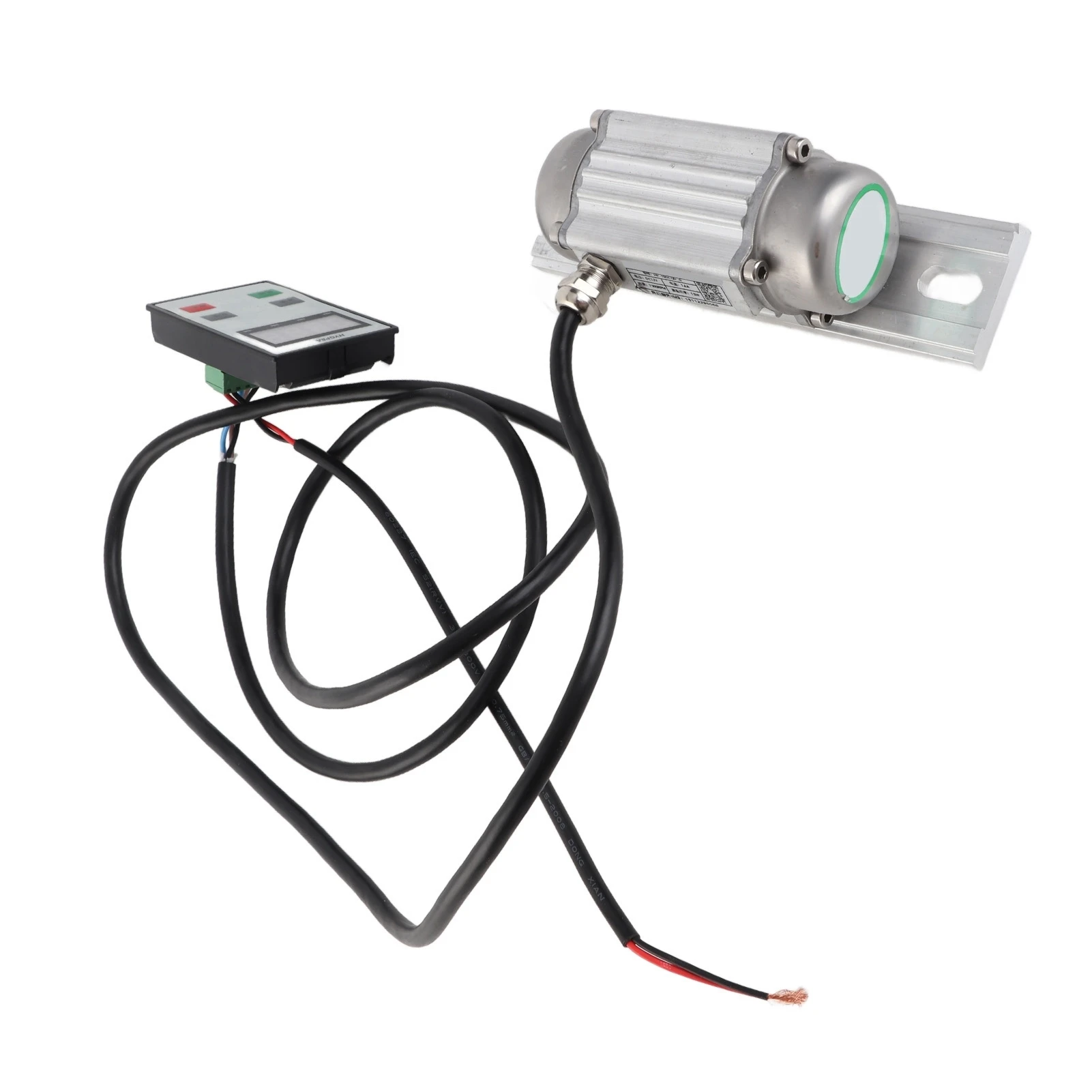 Concrete Vibrator Motor 7500RPM Aluminum Alloy Speed Adjustable Digital Display IP65 Prevention DC 12V Brushless Vibration Motor