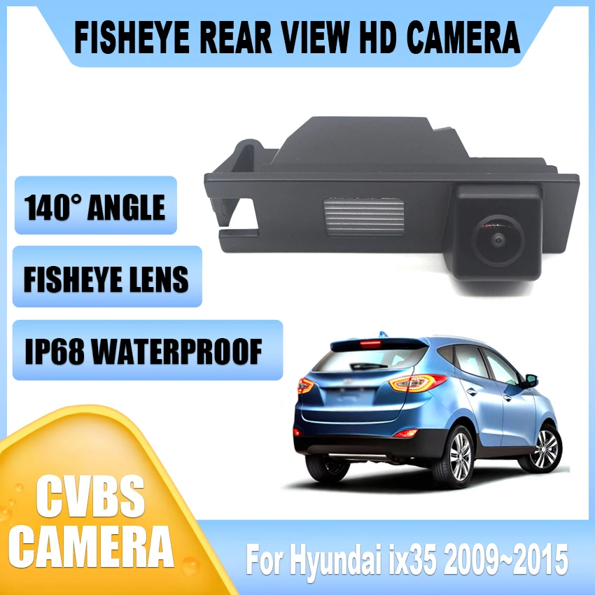 

CCD Full HD резервная камера заднего вида для Hyundai ix35 2009 ~ 2014 2015, фотокамера ночного видения, качественный RCA