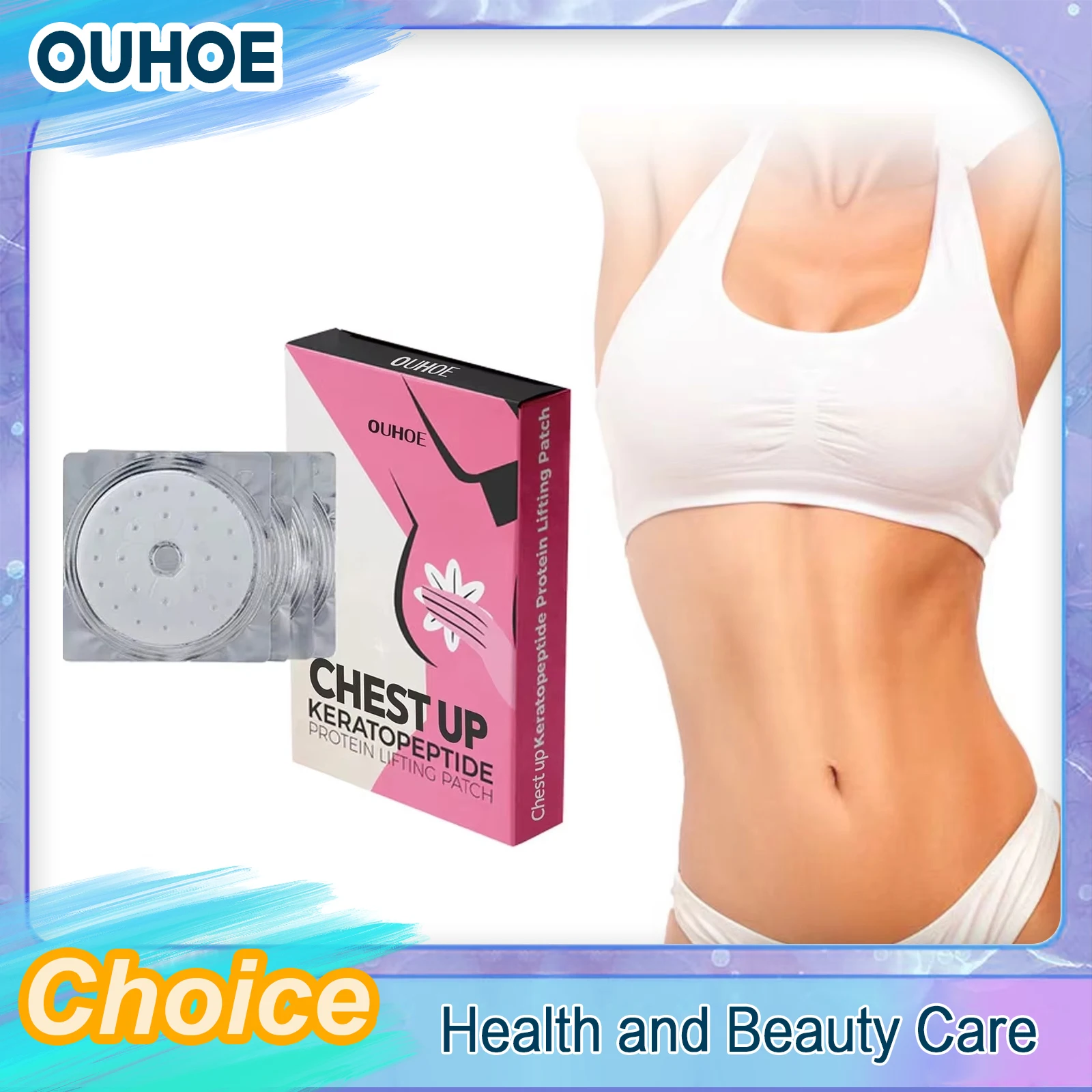 

Lifting Chest Patch Breast Enhancer Firming Plump Augmentation Anti Sagging Bust Growth Upright Sexy Boobs Enlargement Stickers