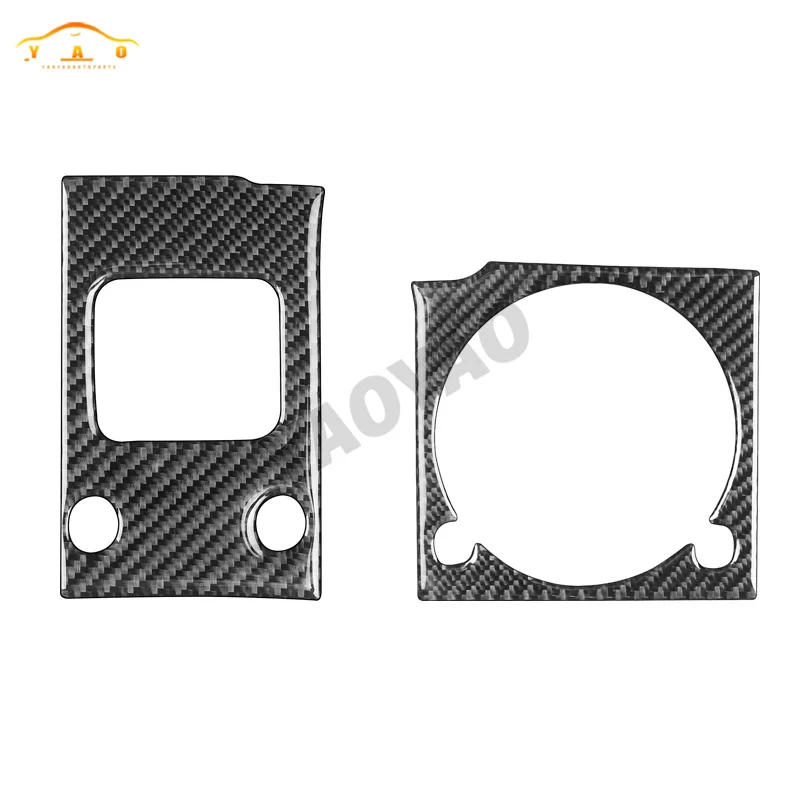 

Carbon Fiber Car Interior Co-pilot Dashboard Wood grain Trim Accessories Sticker For Hummer H2 2003-2007