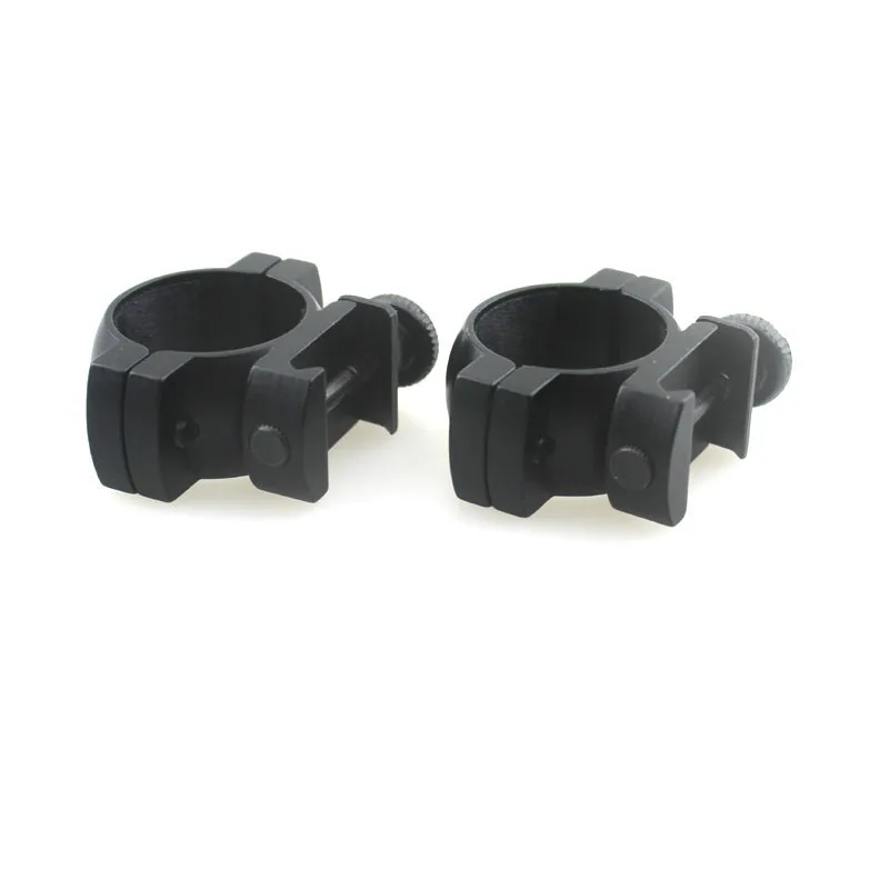 مشبك دراجة من سبائك الألومنيوم 25.4 مم لمصباح يدوي تكتيكي متطرف نطاق منخفض حلقة ويفر السكك الحديدية #4