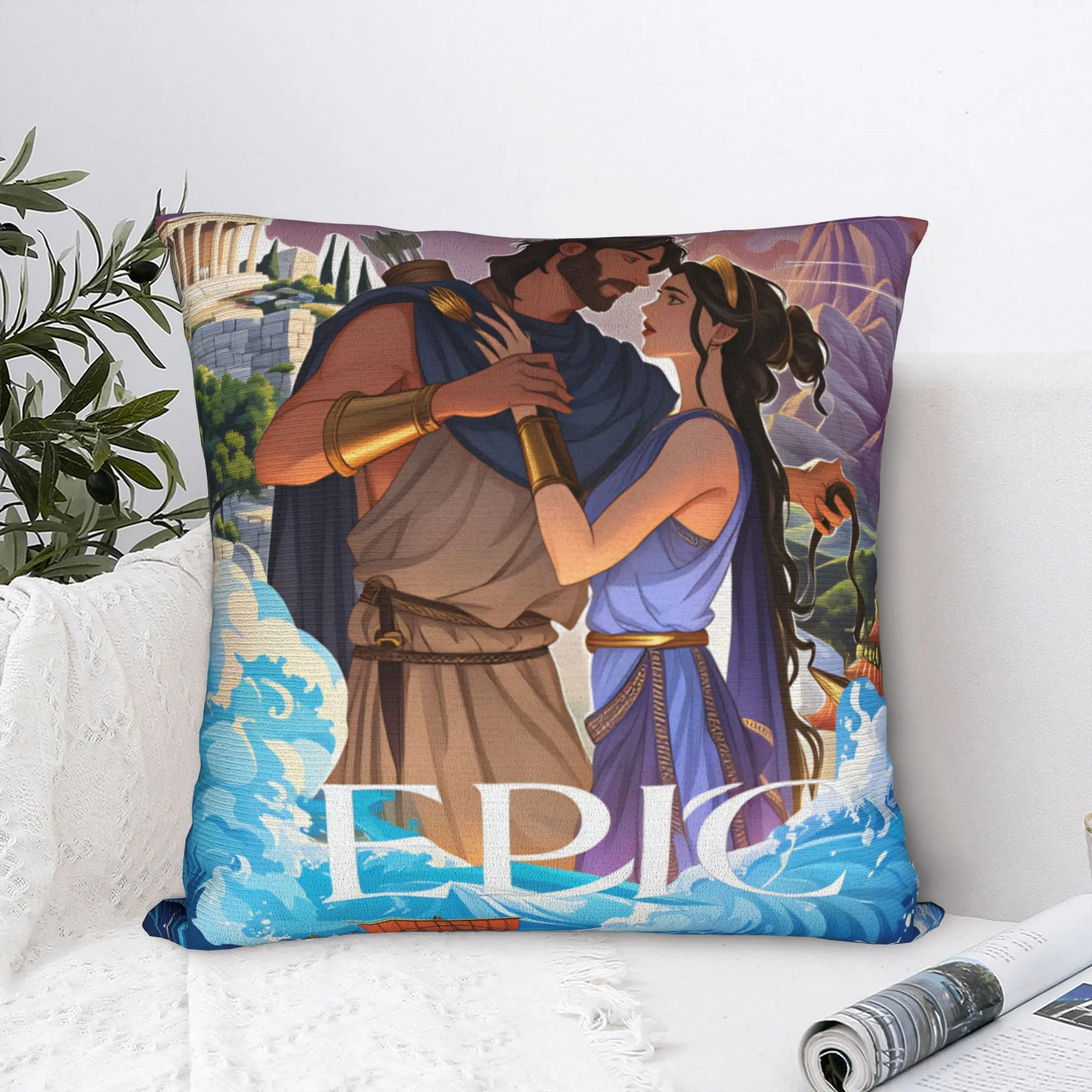 E-Epic The Musical Pillow Case Music Drama Comfy Pillow Cover Morden Pillowcases For Couch Sofa Bedroom