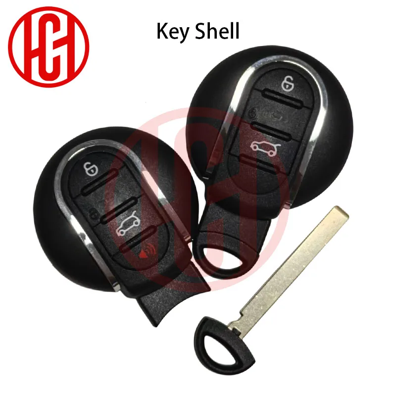 NBGIDGNG1M 3/4 Bottons Car Key Fob Case Shell Housing For BMW For Mini Cooper F54 F55 F56 F57 F60 2015 2016 2017 2018
