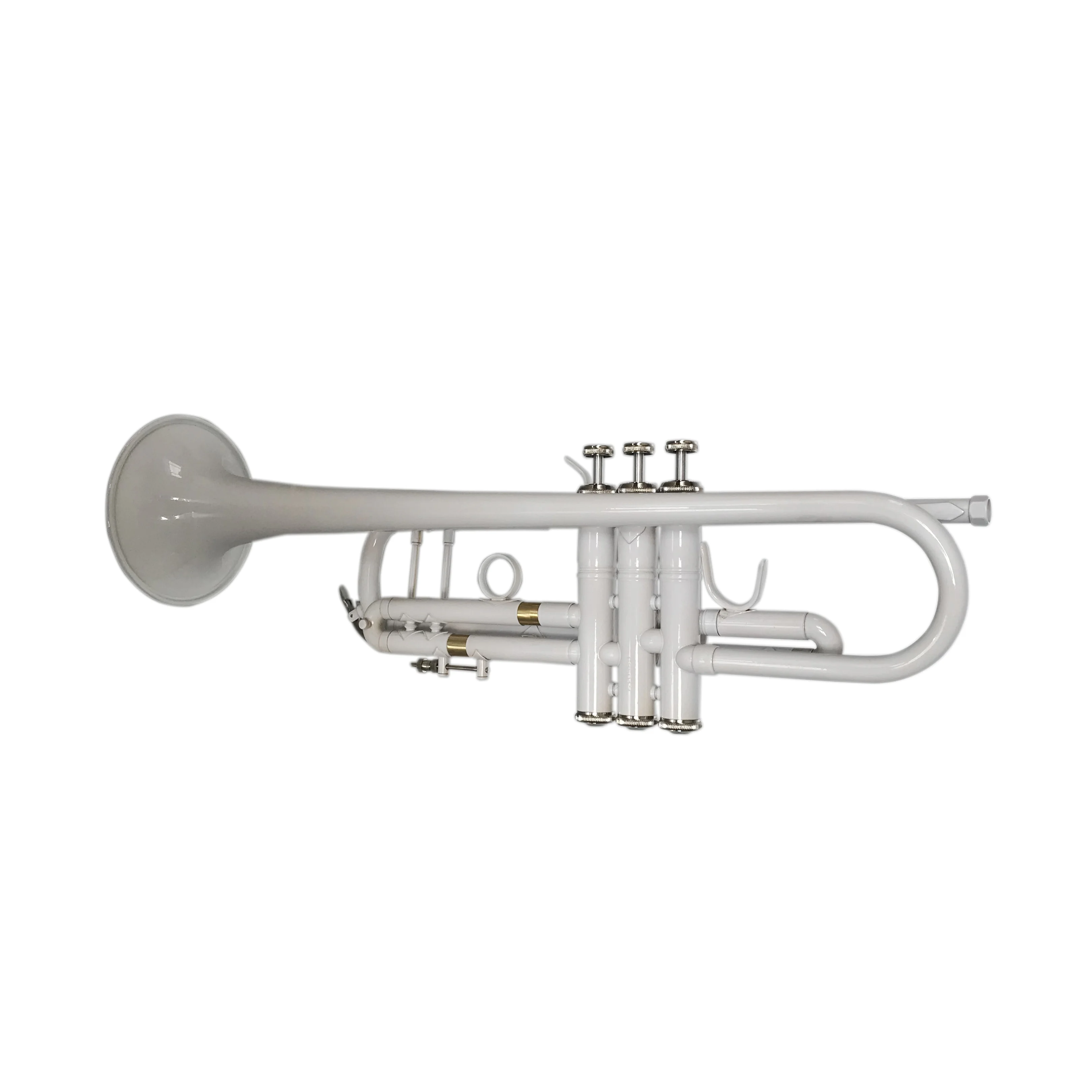 SEASOUND OEM Professional Bach Imitation White Trumpet Instrument Trompeta JYTR409WH