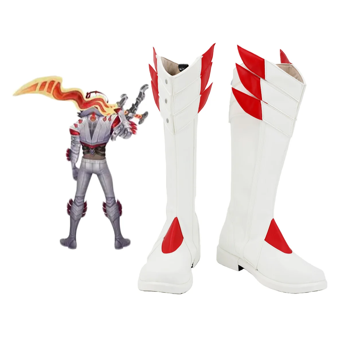 

LOL Viego Pentakill Cosplay Shoes Custom Boots Any Size
