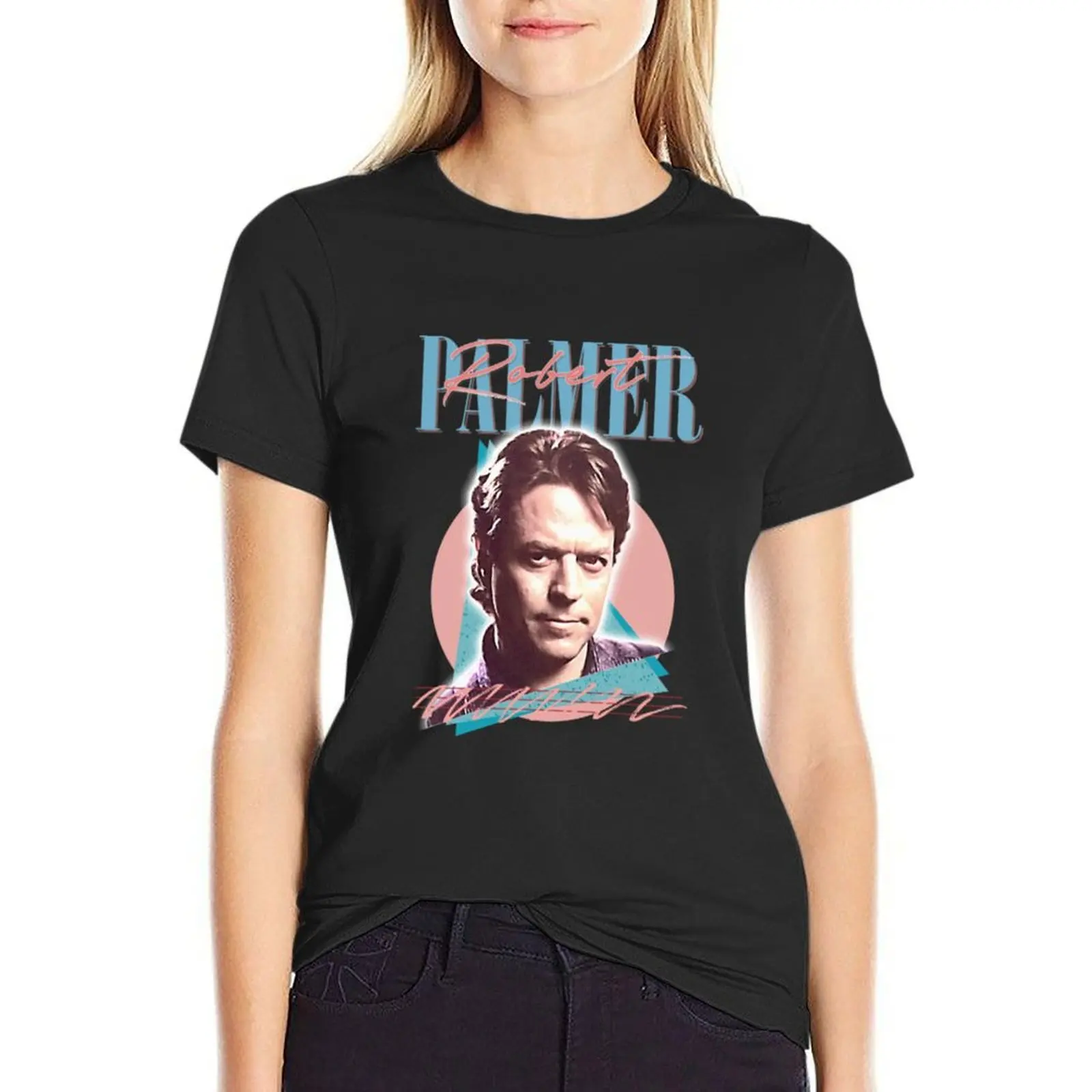 Robert Palmer T-Shirt lady clothes summer clothes vintage clothes t shirts for Women graphic