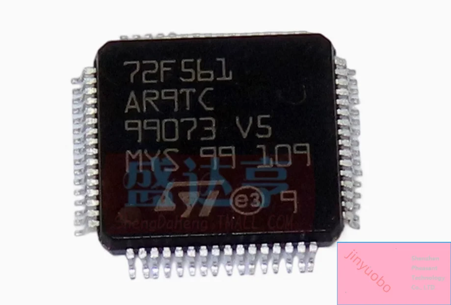 

1PCS ST72F561AR9TC 4.5V~5.5V 8MHz 2KB FLASH 60KB LVD,POR,PWM,WDT External 48 4.5V 5.5V 8MHz CANbus, LINSCI, SPI 8bit ST7 QFP