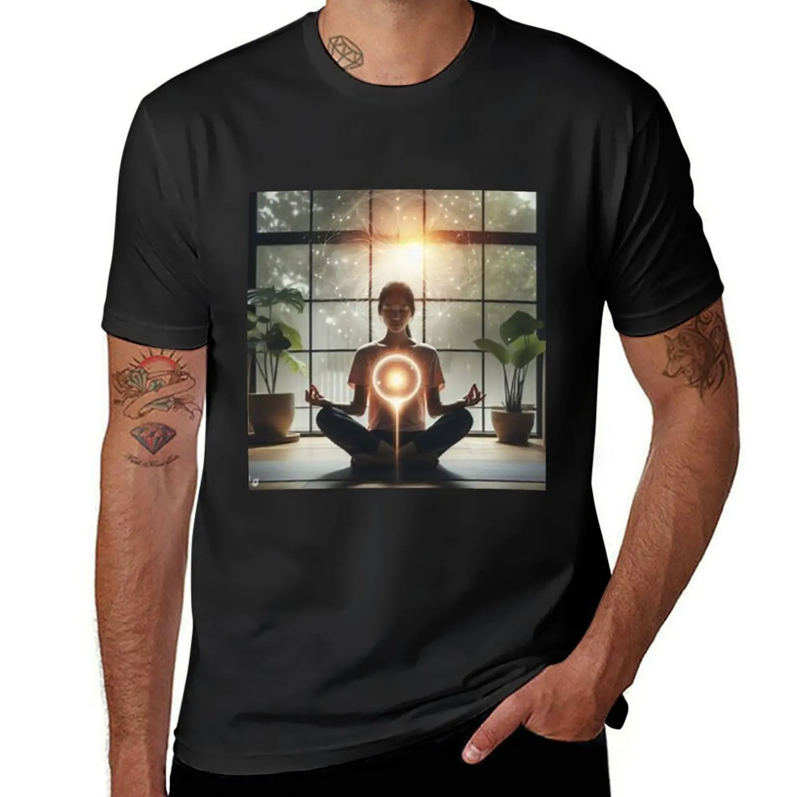 Reiki T-Shirt blacks boys whites mens clothing