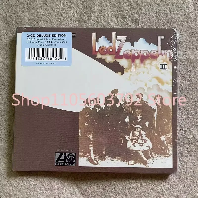 Led Zeppelin II Deluxe Edition Remastered, album de hard rock et de blues rock avec extraits inédits pour les fans dévoués et