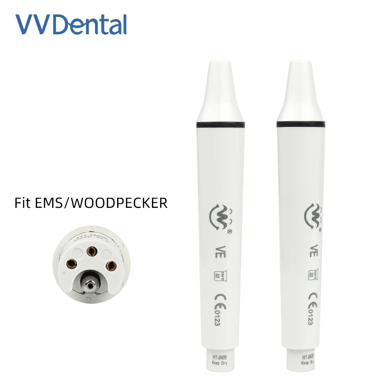 

VVDental Ultrasonic Dental Scaler Handle for EMS WOODPECKER Handpiece Oral Dental Ultrasonic Piezo Scalers Dentistry Tools