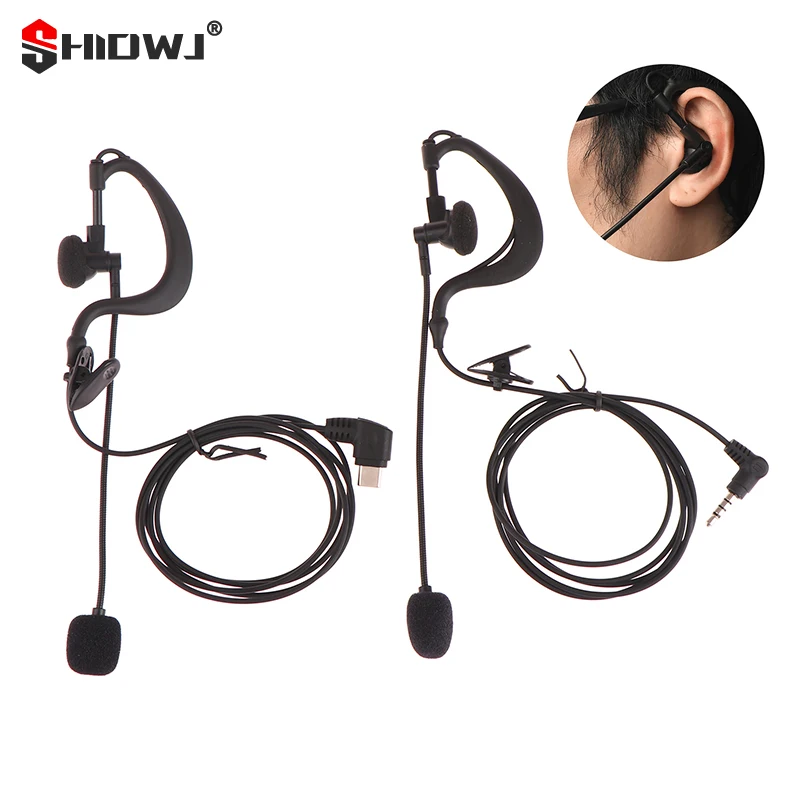 

Full Duplex Two-way Football Judger Arbitro Earpiece Soccer Referee Communication Headset For V6 V4 FBIM Helmet Heads