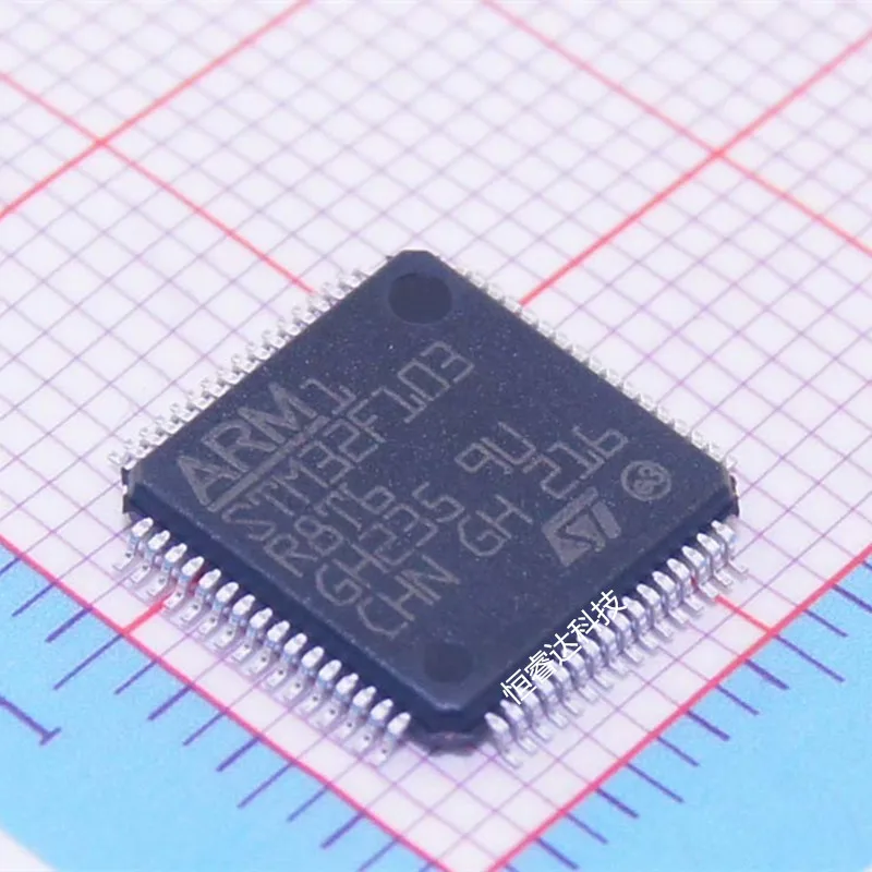 STM32F103RCT6 STM32F103R8T6 STM32F103RBT6 STM32F103RDT6 STM32F103V8T6 STM32F103VBT6 STM32F103VET6 stm32F103ZET6 ic chip In stock
