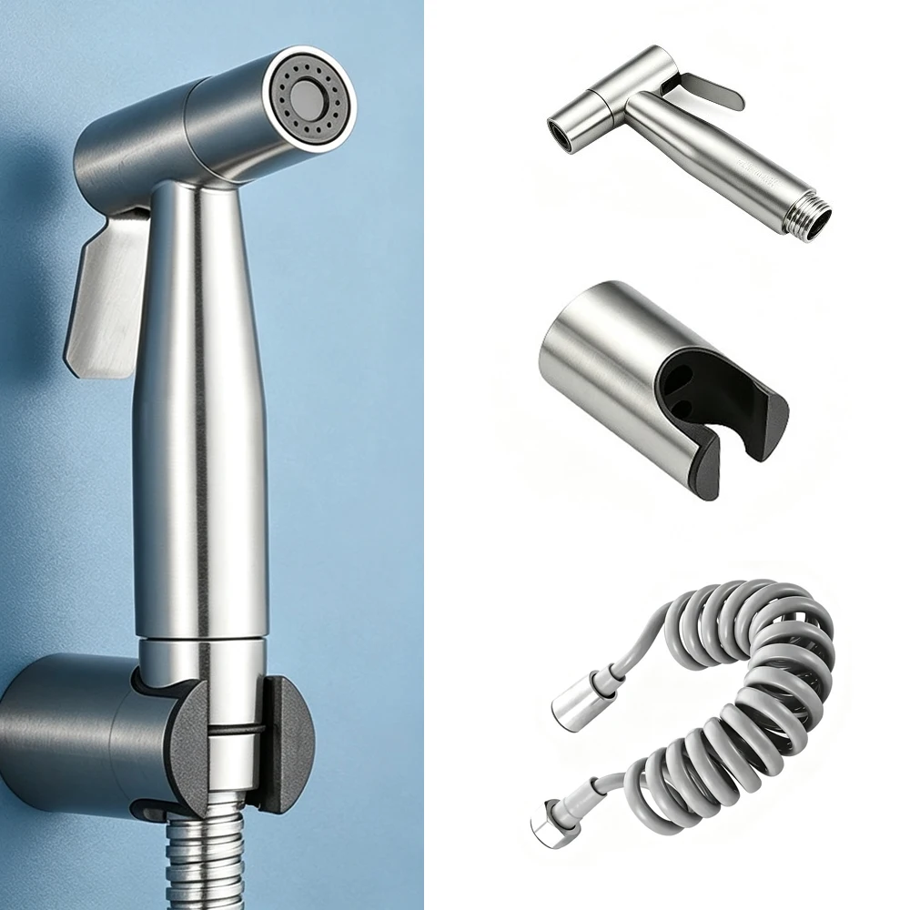 Wall Mounted Bathroom Spray Gun Nozzle Multifunctional Portable Women's Washing Machine for Cleaning Bathroom And Toilet Hygiene