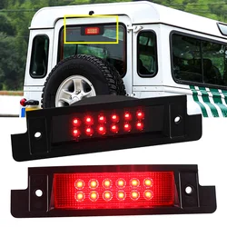 Fit for Land Rover Discovery Defender 90/110 Third Brake Light LED 3Rd Brake Light High Mount Stop Light XFK100290 Red Smoke