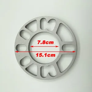 لوحة رقاقة فاصل عجلة السيارة العالمية ، حشية محول تلقائي ، 4x100 ، 4x108 ، 4x114.3 ، 5x100 ، 5x108 ، 3 مم ، 5 مم ، 8 مم ، 10 مم ، 1 ، 2 ، 4 قطع 114.3 5x120 أفضل 10 مبيعا 4x100 4x108 محول عجلات - رقم 1