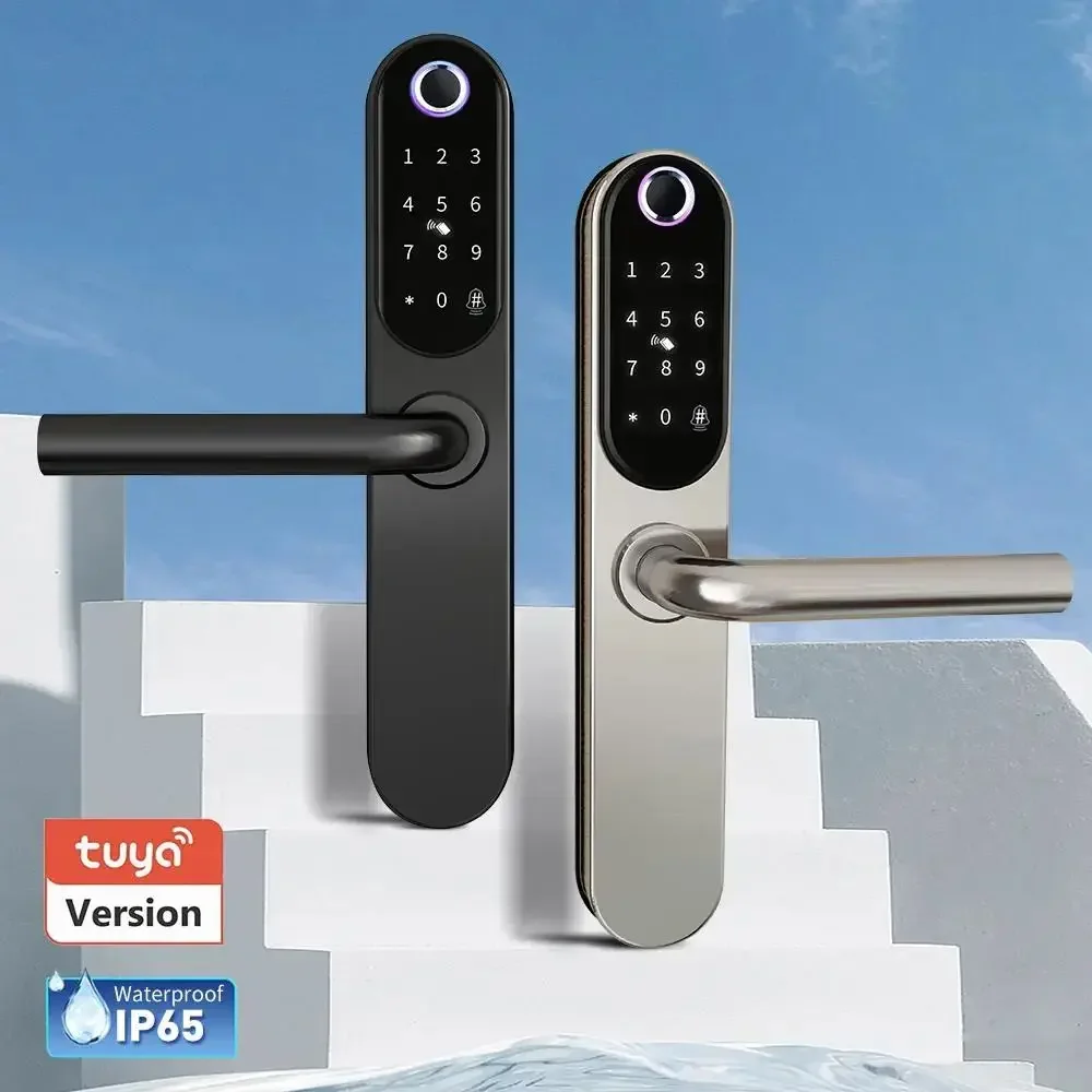 

YyhcYyhcHigh Security IP65 Waterproof Password Digital Biometric Fingerprint TTLock BLE Tuya WiFi Smart Door Lock Mini Locker