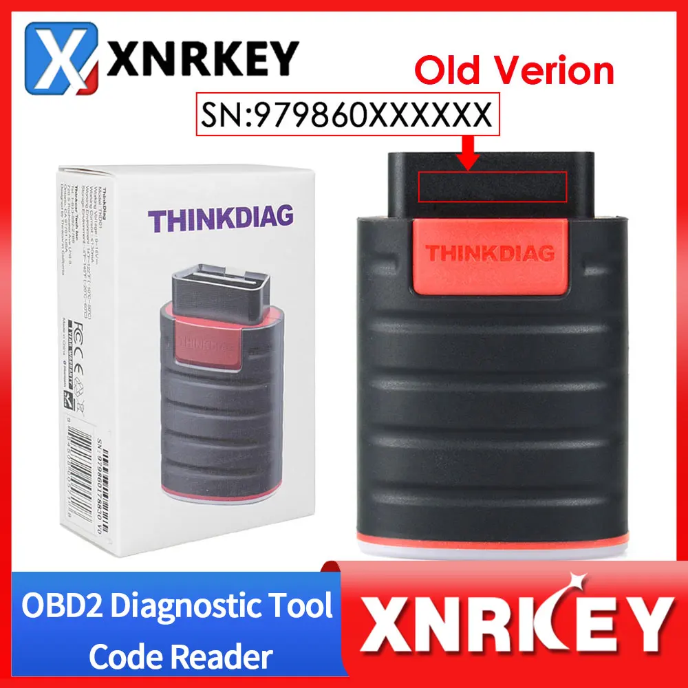 Thinkdiag full system Old Version OBD2 Diagnostic Tool Code Reader 15 Reset Services Can Work With Diahzone OBD2 Scanner Tool