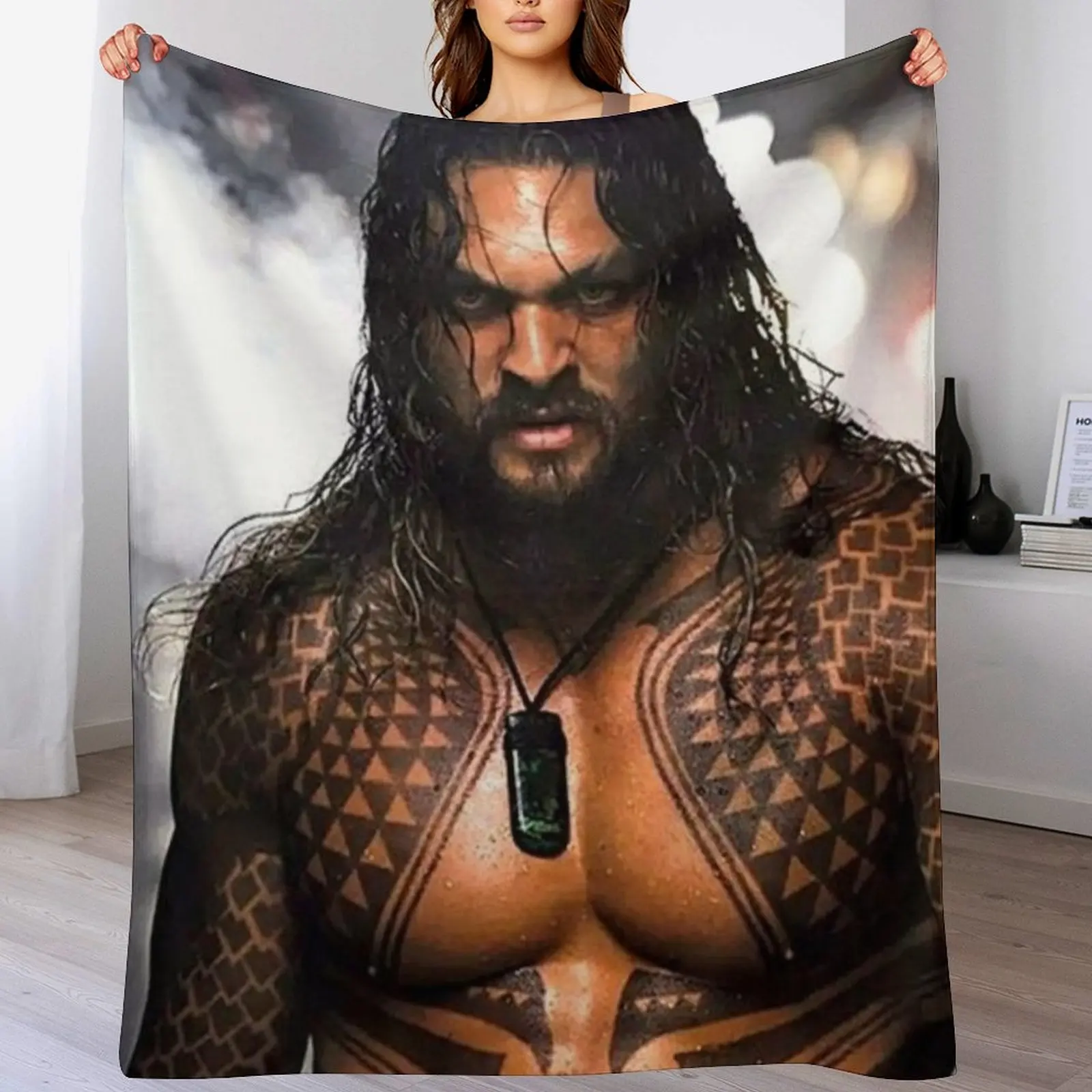 

jason momoa Throw Blanket Baby Thin Luxury Throw Sofas Blankets