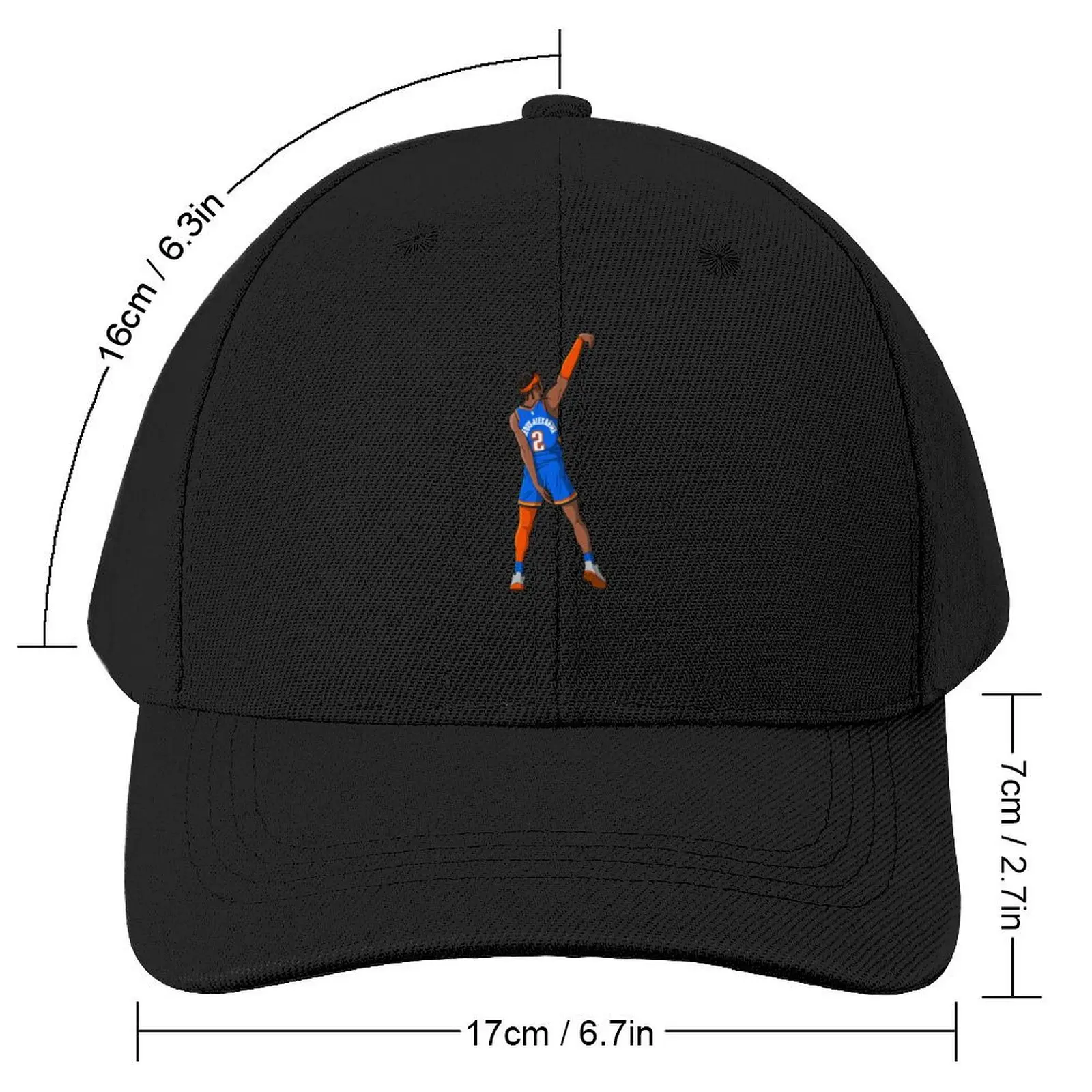 Shai Gilgeous Alexander - OKC Thunder Basketball Baseball Cap summer hat Luxury Cap Women's 2025 Men's